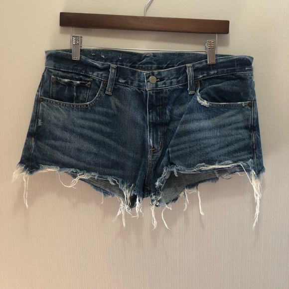 NWOT Ralph Lauren High Rise Denim Shorts - Picture 1 of 5